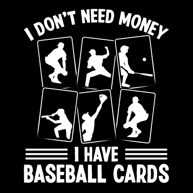 Conception de carte de baseball amusante