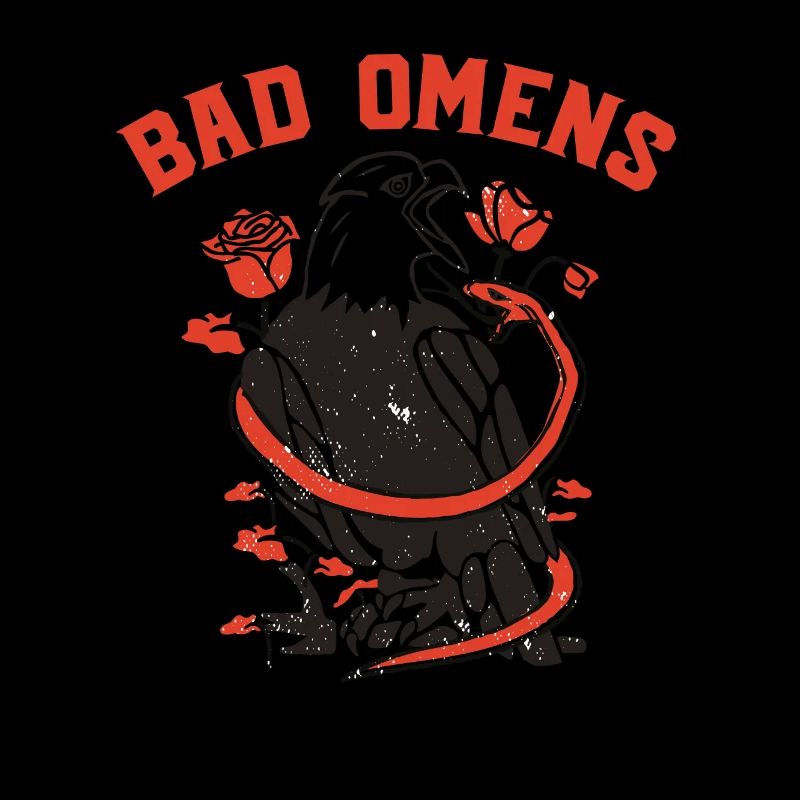 Bad Omens Eagle und Schlangen schlechte Omens