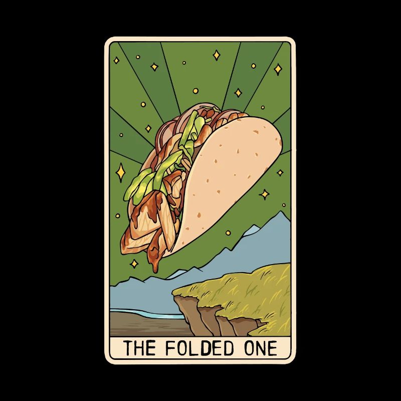 Tarot Card Reader Taco Lover Taco Eater Mexican