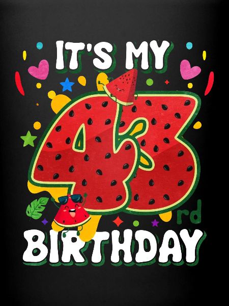 43e anniversaire Pastèque