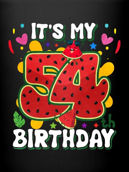 54e anniversaire Pastèque