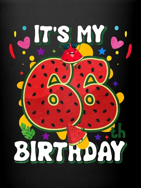 66th Birthday Watermelon