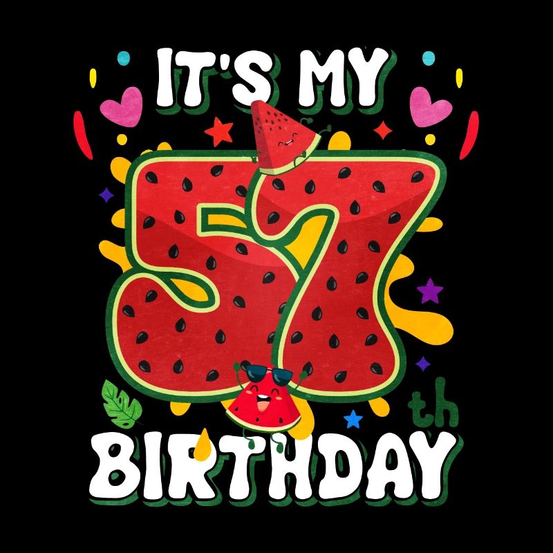 57e anniversaire Pastèque