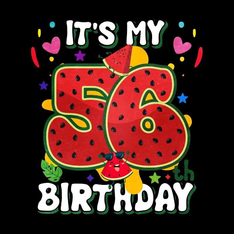 56th Birthday Watermelon