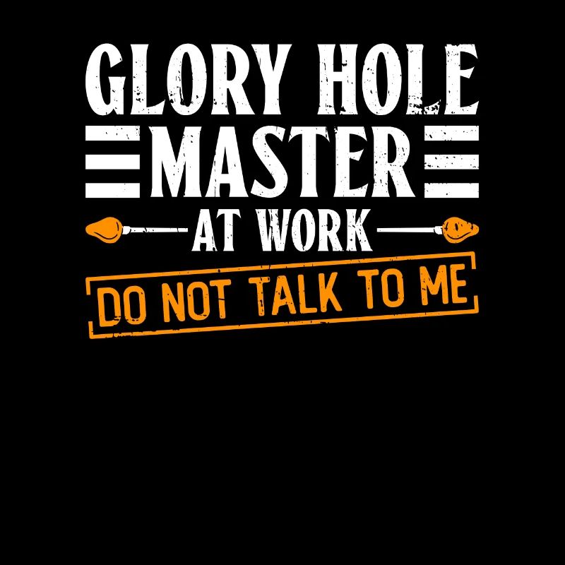 Glory Hole Master At Work Do Not Talk Glassblower