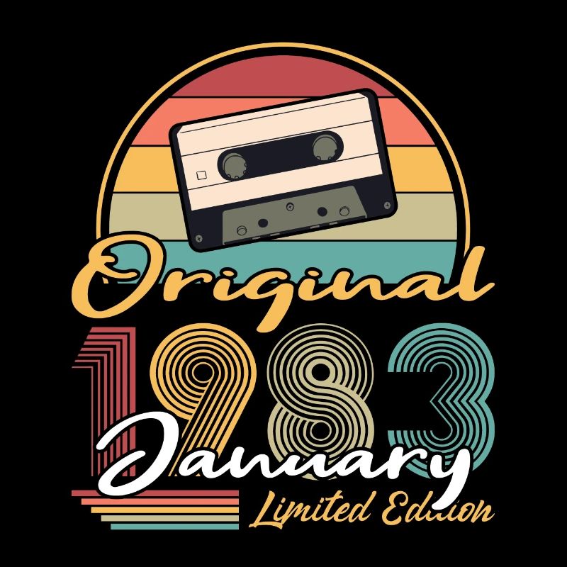 40e anniversaire Janvier 1983 Original 1983