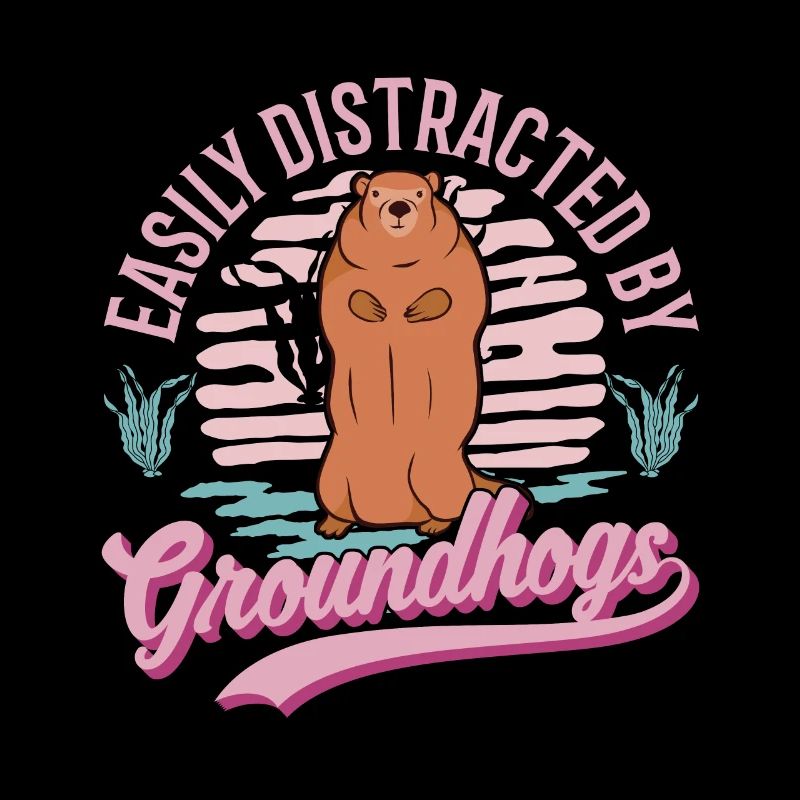 Murmeltier Groundhog Waldmurmeltier