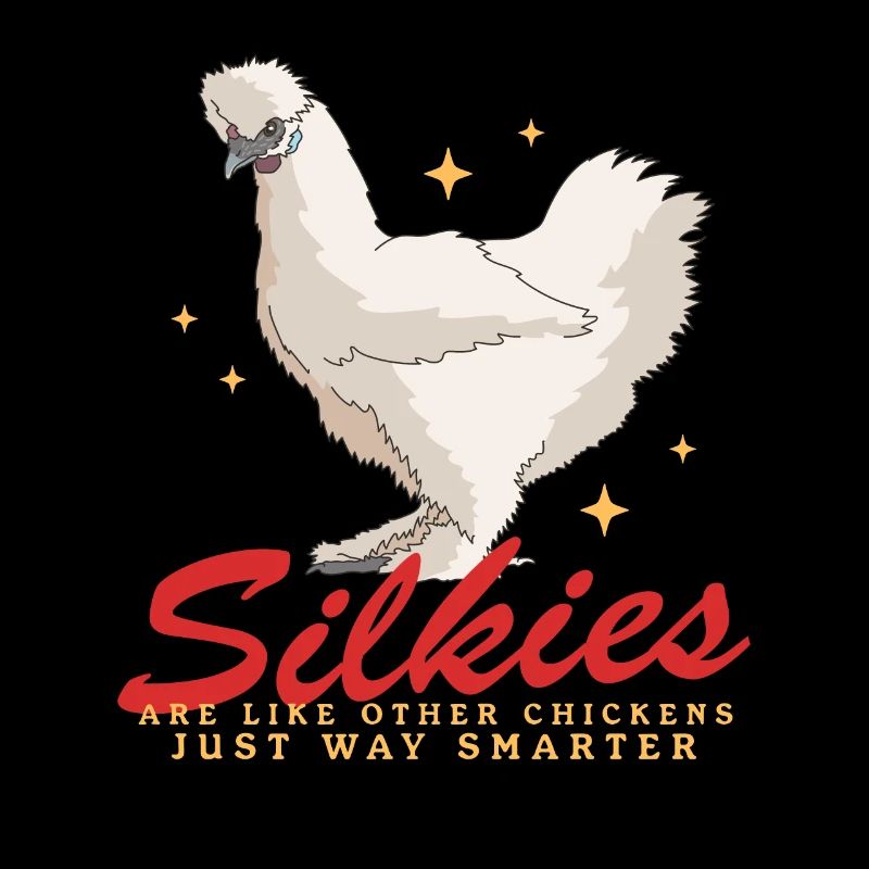 Silk Chicken Silk Chickens Silkie Chickens Gift