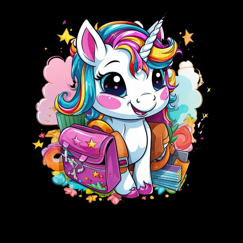 Einhorn Schulkind Einschulung Mädchen Geschenk