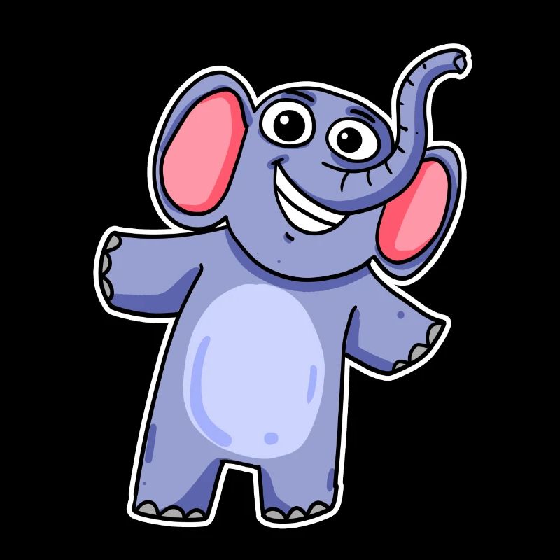 Mignon petit éléphant