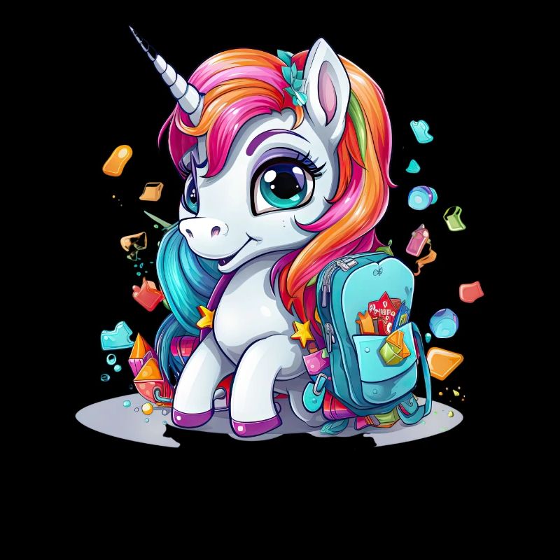 Einhorn Schulkind Einschulung Mädchen Geschenk