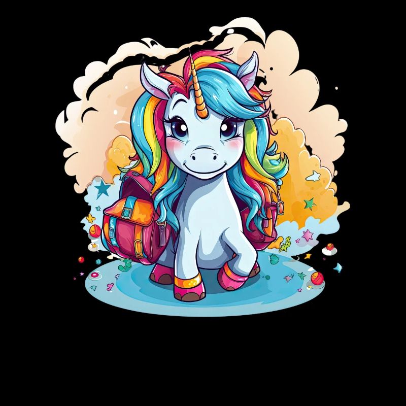 Einhorn Schulkind Einschulung Mädchen Geschenk