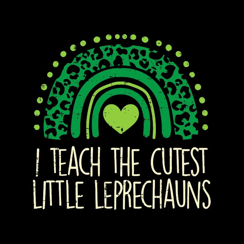 J’enseigne le plus mignon petit lutin St Patrick D