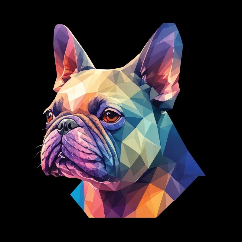 Conception de chiens de chien bouledogue français