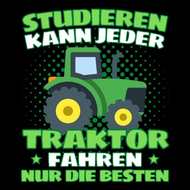 Funny tractor saying farmer or farmer