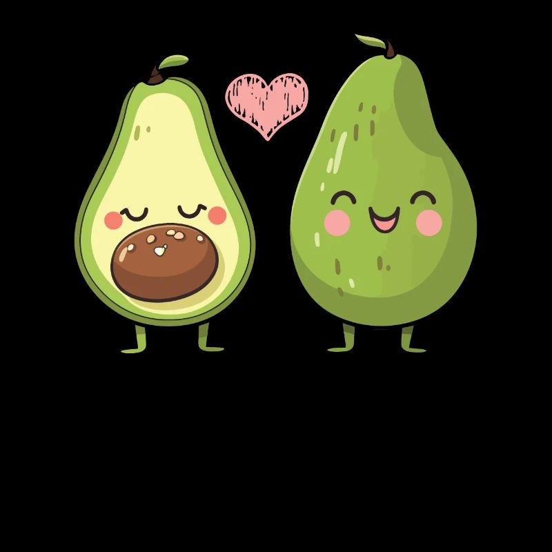 Avocado Couple Relationship Avocado Fruit Guac