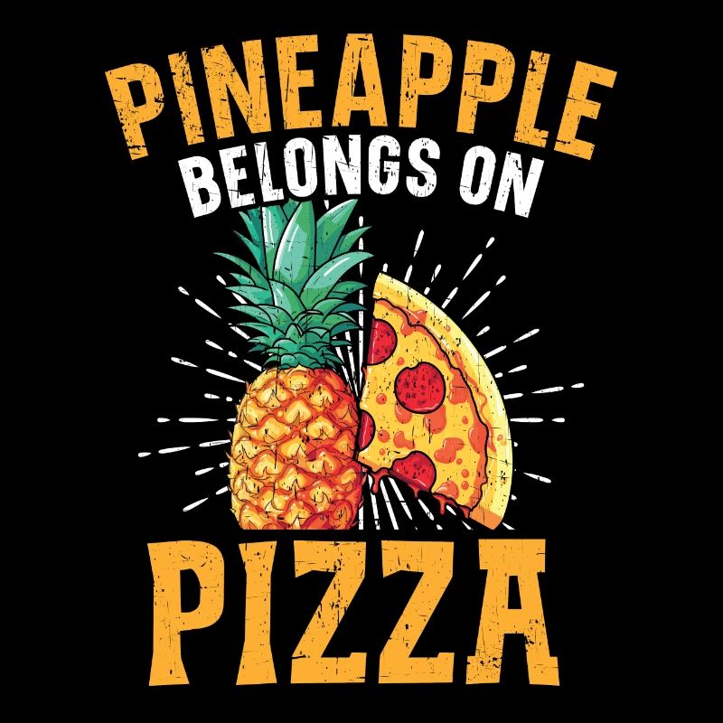Pizza And Pineapple Tropical Fruit Pizza Eater