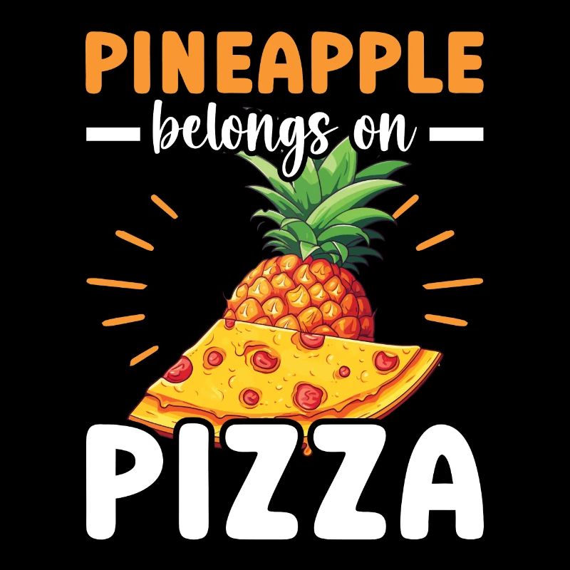 Pizza And Pineapple Tropical Fruit Pizza Eater