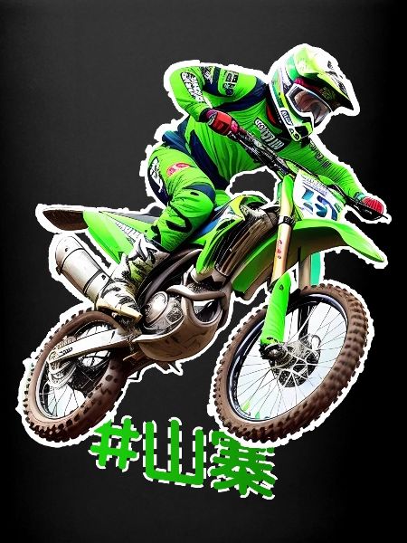 Cascadeur de motocross