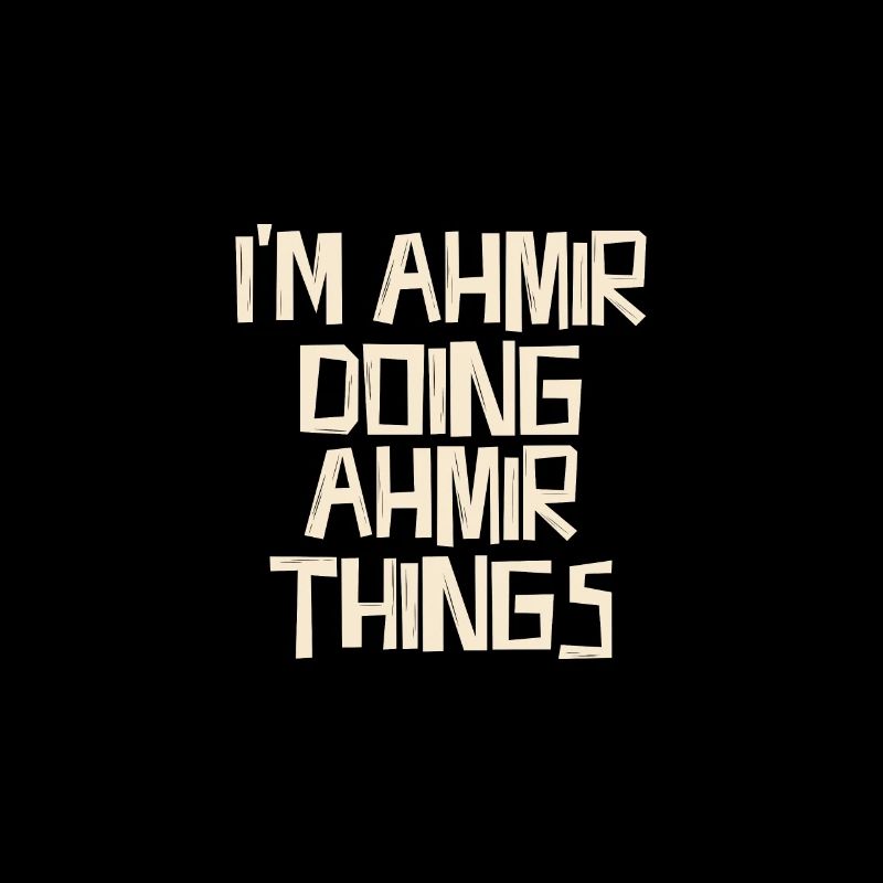 I'm Ahmir doing Ahmir things