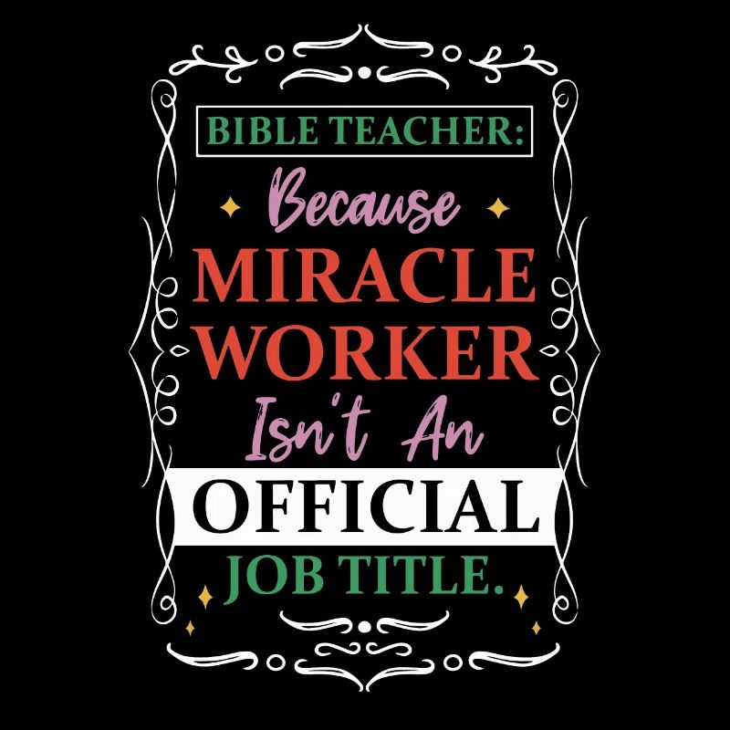 Faiseur de miracles de l’enseignant biblique
