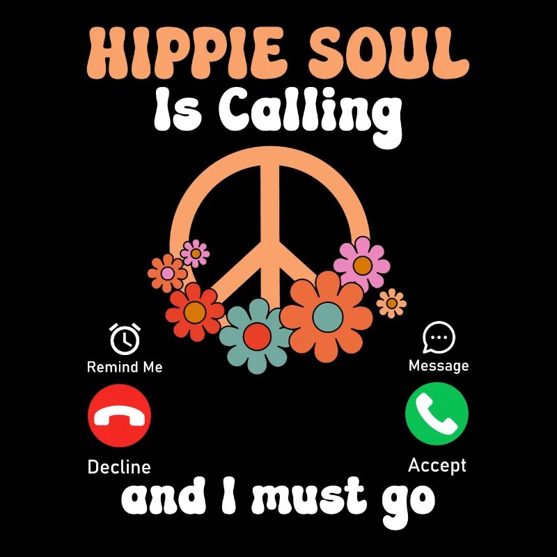 Lustiger Hippie-Frieden