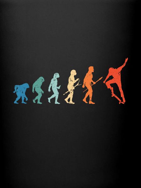 Skateboarding Evolution Skateboard Skater