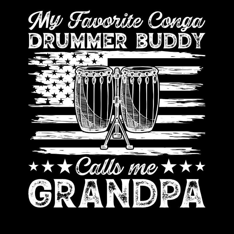 Mon copain batteur de conga préféré m’appelle grand-père