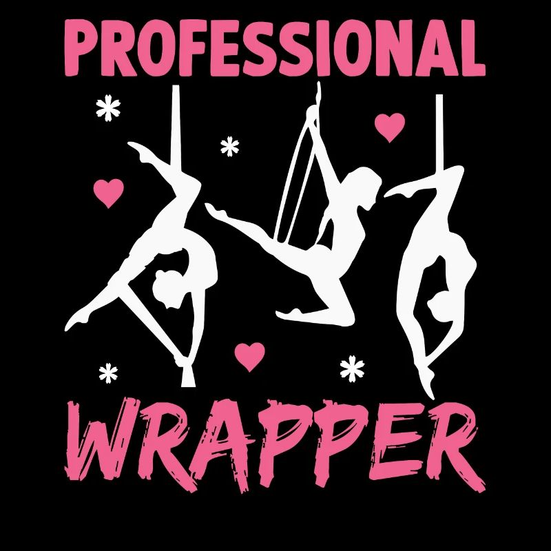 Acrobate de soie aérienne