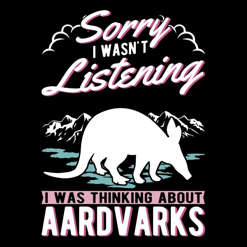 Erdferkel Geschenk Aardvark