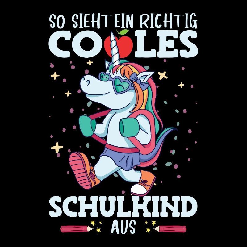 Schulkind Einhorn