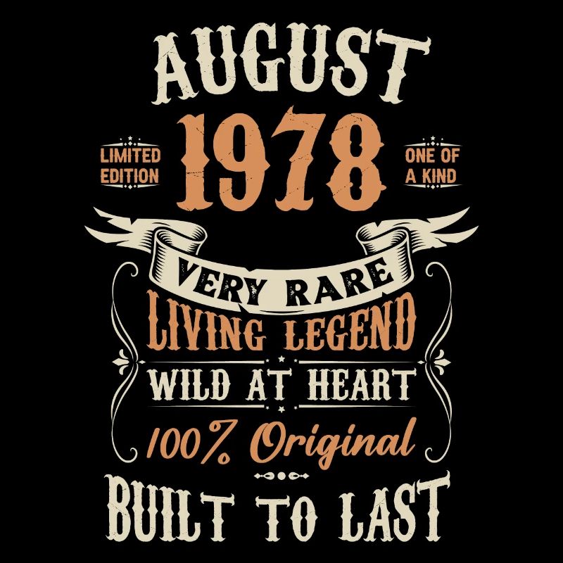 August 1978 Geburtstagsgeschenk