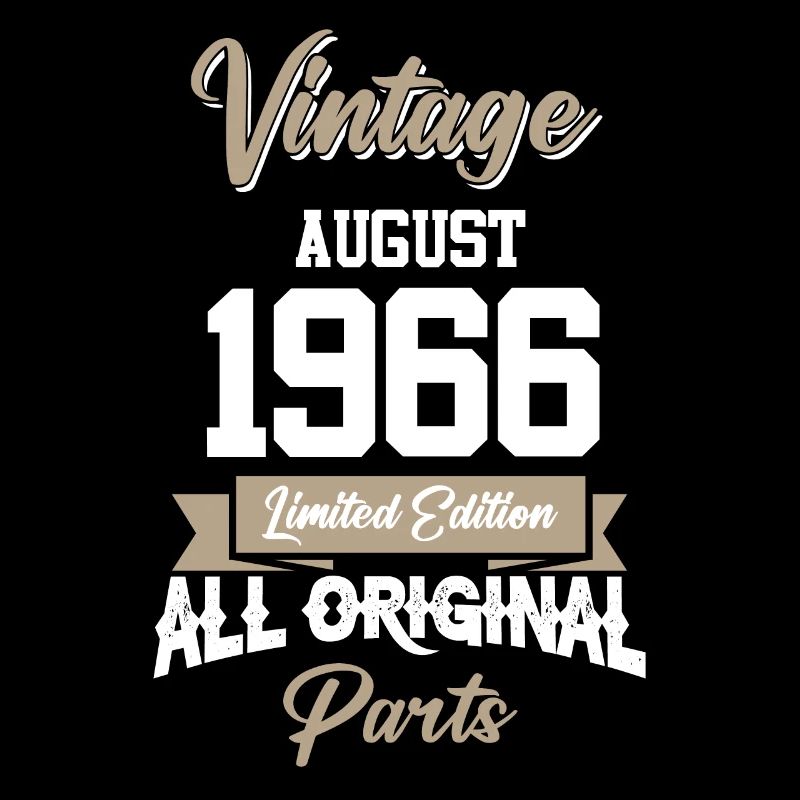 August 1966 Vintage Geburtstag Geschenk