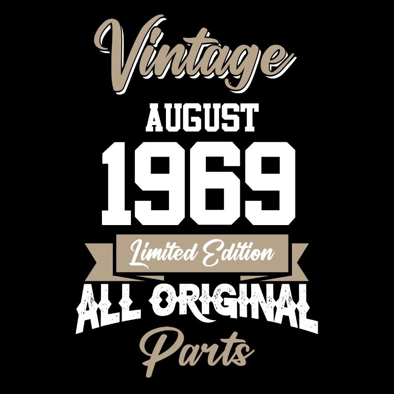 August 1969 Vintage Geburtstag Geschenk