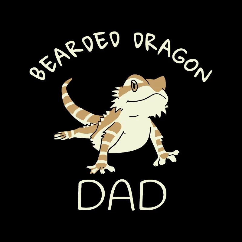 Papa dragon barbu Beardie