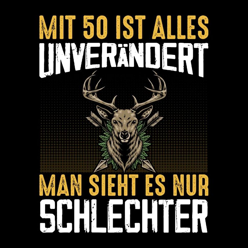 50 Jahre alt Jäger 50. Geburtstag Geschenk