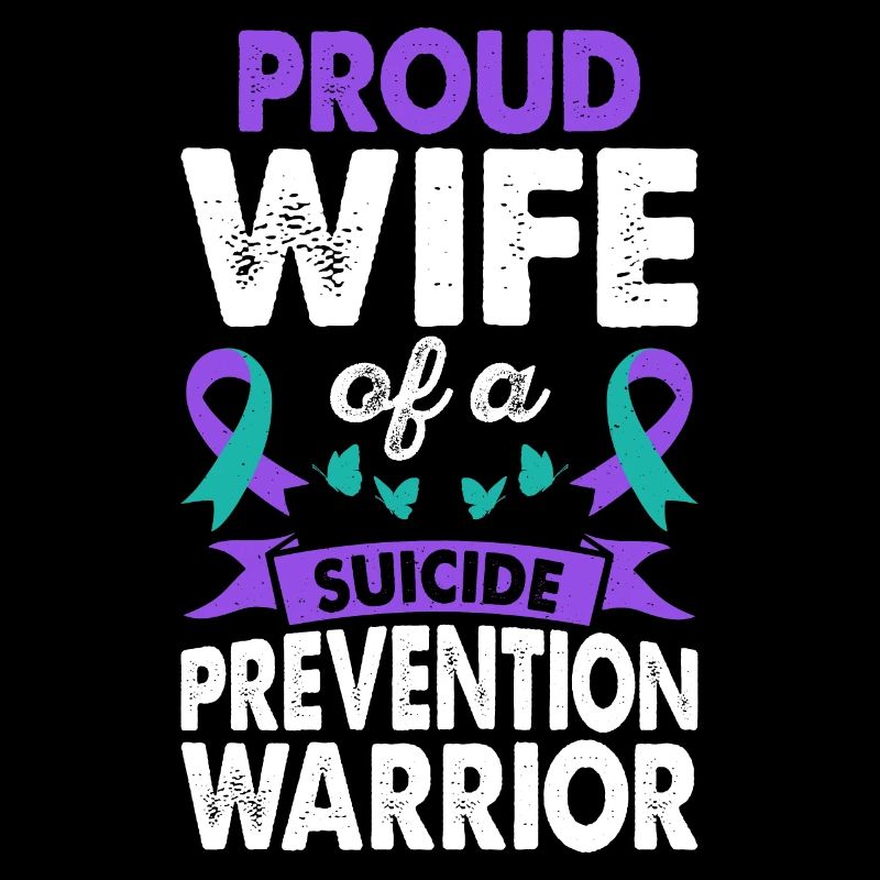 Ehefrau Von Suicide Prevention Warrior Awareness