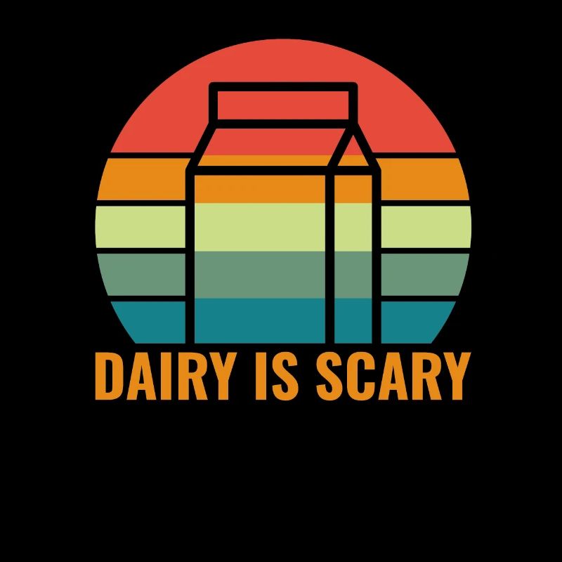 Dairy is Scary - Intolerance Milk Cheese