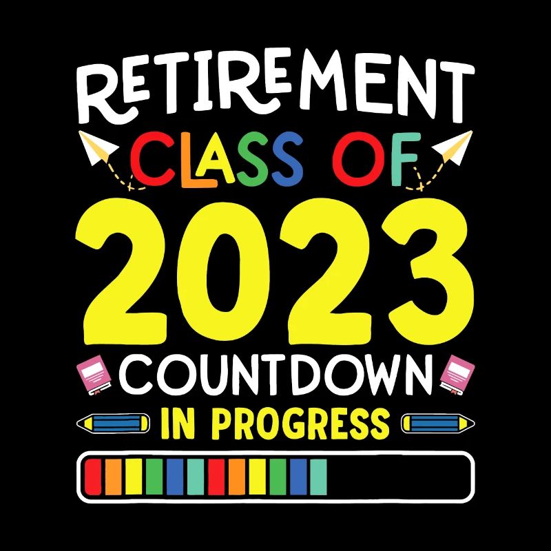 Classe de retraite de 2023 Compte à rebours en cours Thé
