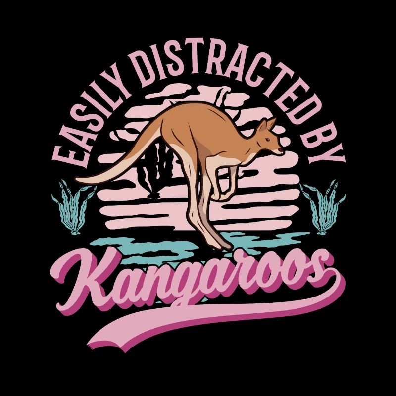 Easily distracted by Kangaroos Känguru