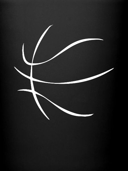 Basketball Silhouette Drawing