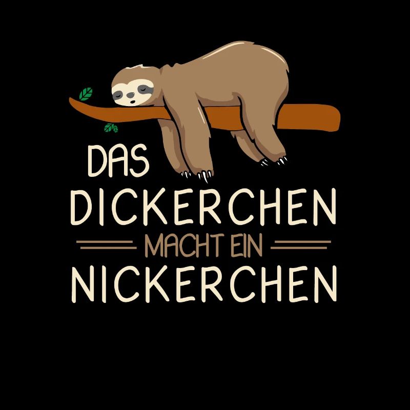 Das Dickerchen macht Nickerchen Faultier