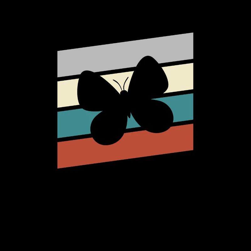 Schmetterling Retro