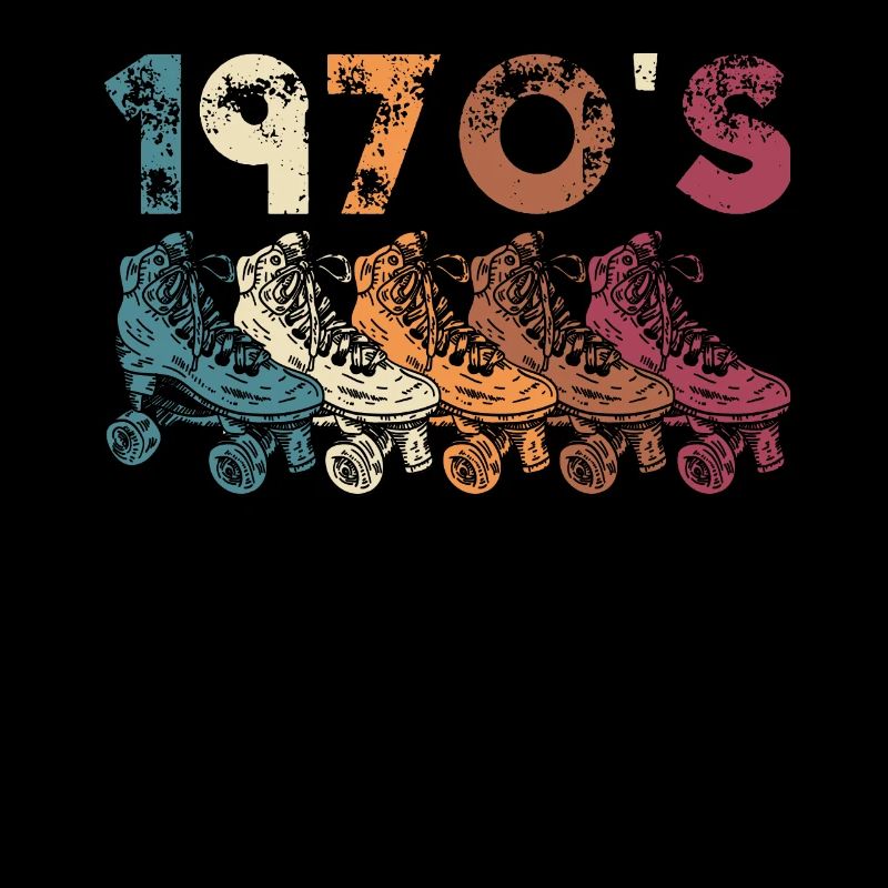 Années 70 Rollerskate Rollerskating
