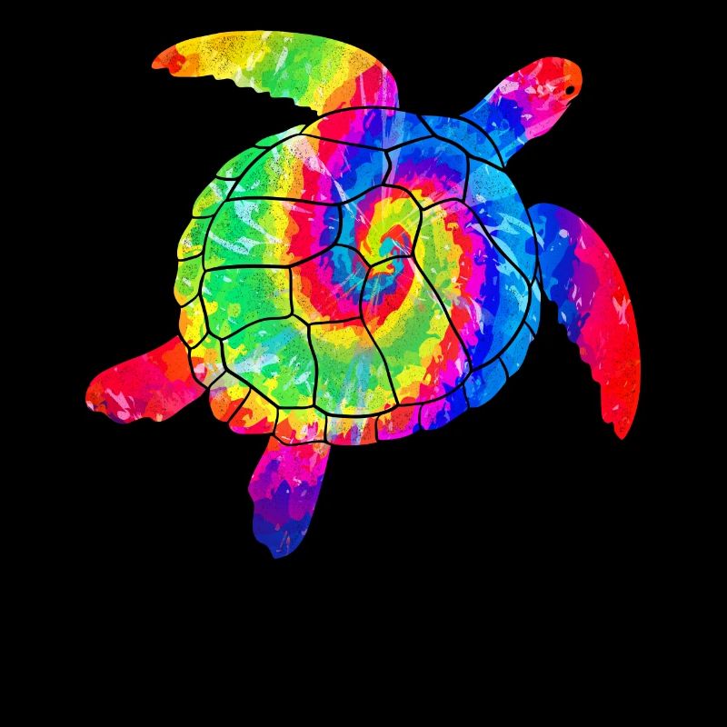 Tortue de mer Tie Dye