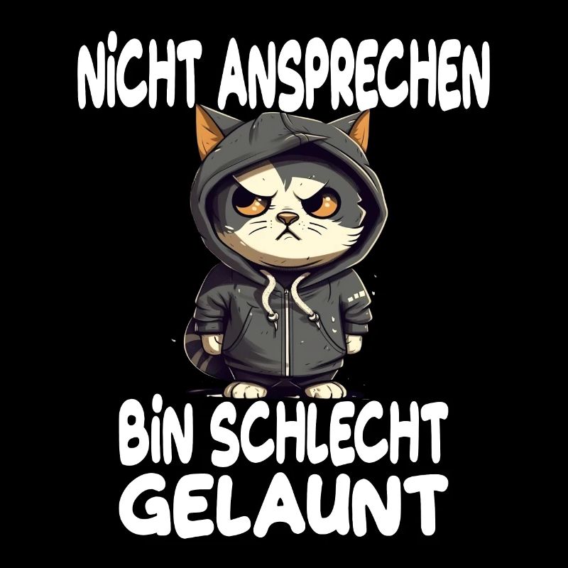 Nicht Ansprechen Bin Schlecht Gelaunt Katze