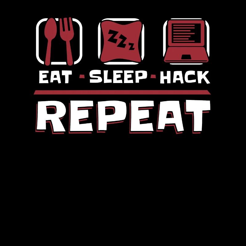 Eat Sleep Hack Repeat Social Engineering Phishing