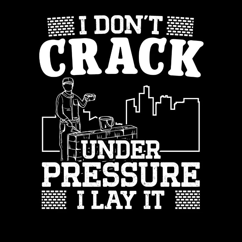 Maçon ne craque pas sous la pression Maçonnerie