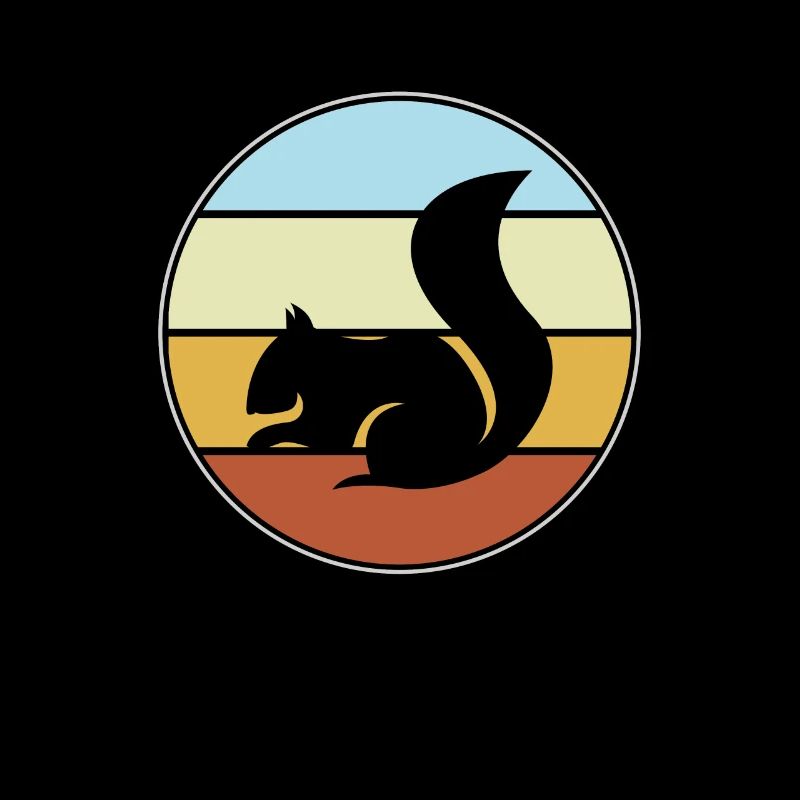 Écureuil Rétro