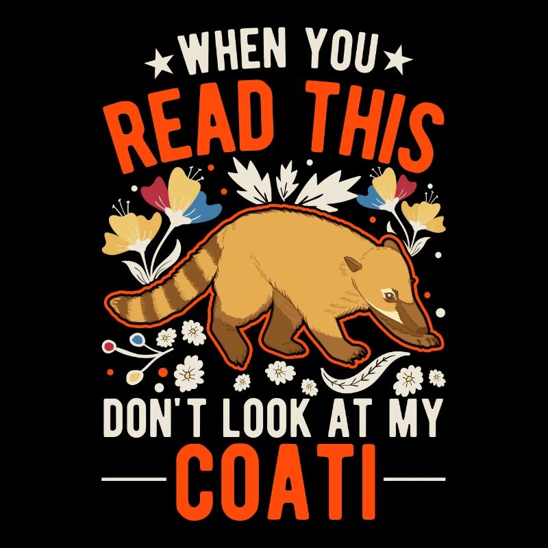 Nasenbär Geschenk Rüsselbär Coati